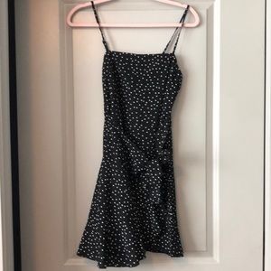 Polka dot Princess Polly wrap dress